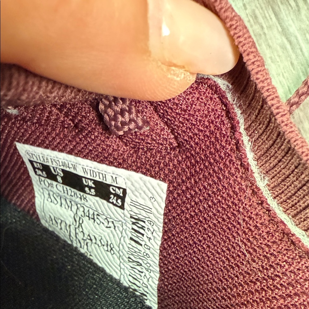 Carhartt Women's Burgundy Athletic Shoes - Picture 7 of 8